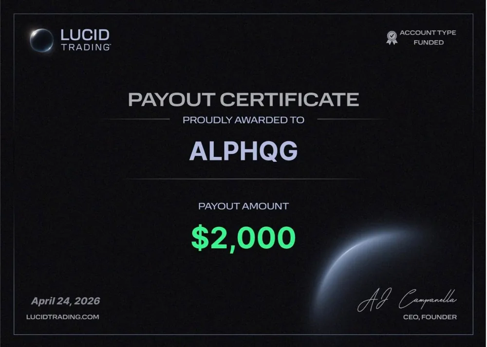 Lucid Trading - Radion $2,000