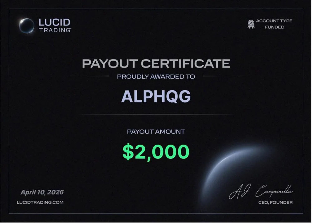 Lucid Trading - Radion $2,000