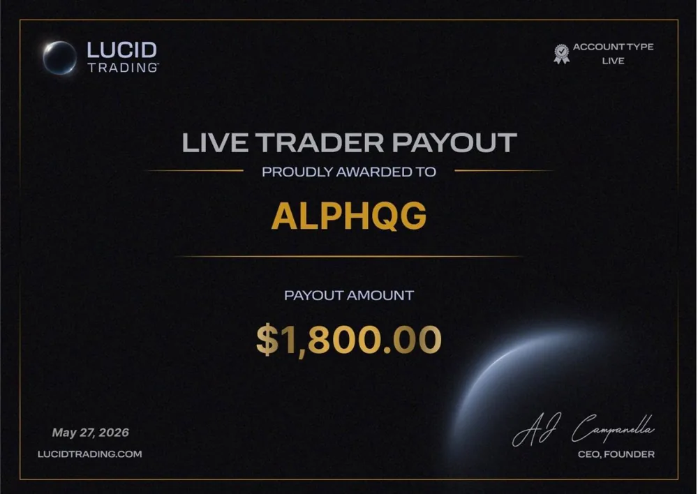 Lucid Trading - Radion $1,800