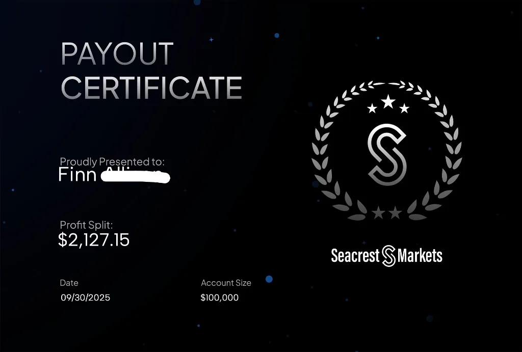 Seacrest Markets - Finn $2,127.15