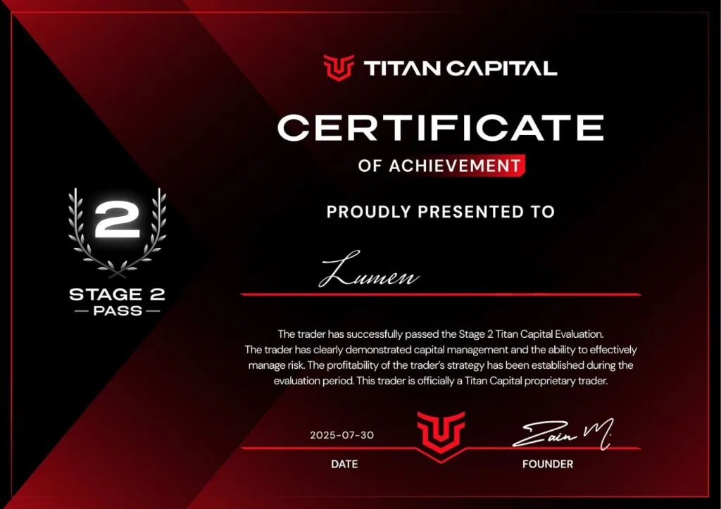 Titan Capital Stage 2 Pass - Lumen